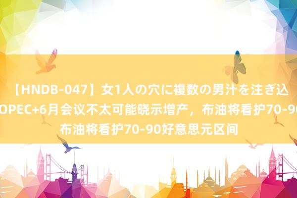 【HNDB-047】女1人の穴に複数の男汁を注ぎ込む！！ 高盛称OPEC+6月会议不太可能晓示增产，布油将看护70-90好意思元区间