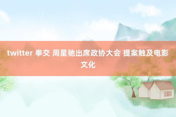 twitter 拳交 周星驰出席政协大会 提案触及电影文化