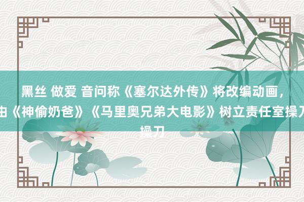 黑丝 做爱 音问称《塞尔达外传》将改编动画，由《神偷奶爸》《马里奥兄弟大电影》树立责任室操刀