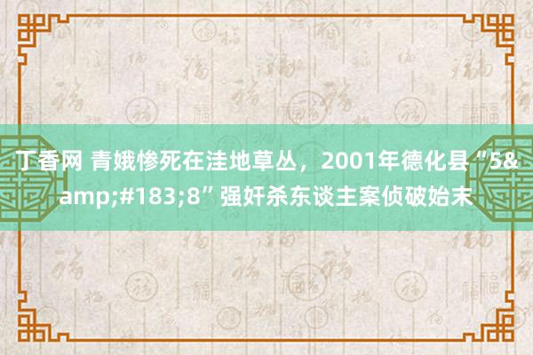 丁香网 青娥惨死在洼地草丛，2001年德化县“5&#183;8”强奸杀东谈主案侦破始末
